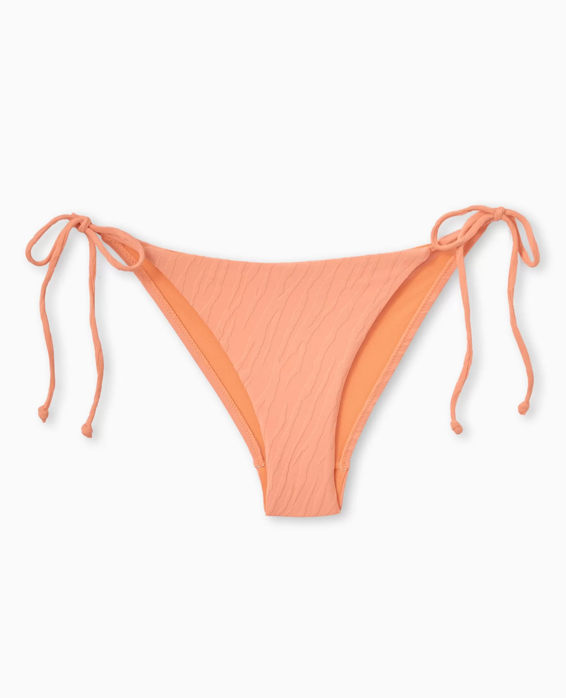 Sale Pimkie Bas De Maillot De Bain Culotte Avec Nouettes - orange fluo
