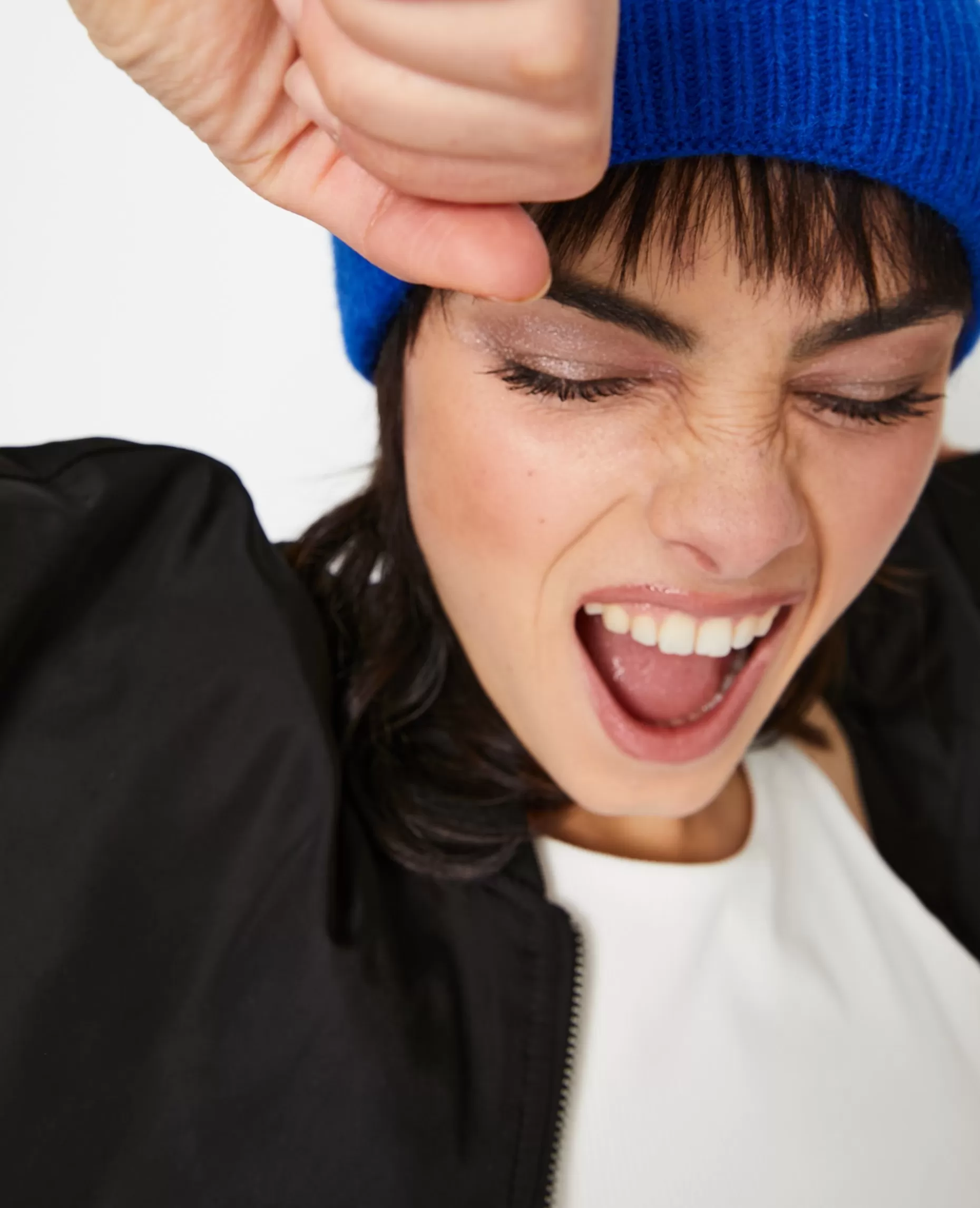 Sale Pimkie Bombers Oversize Avec Fronces Dos Et Manches - noir