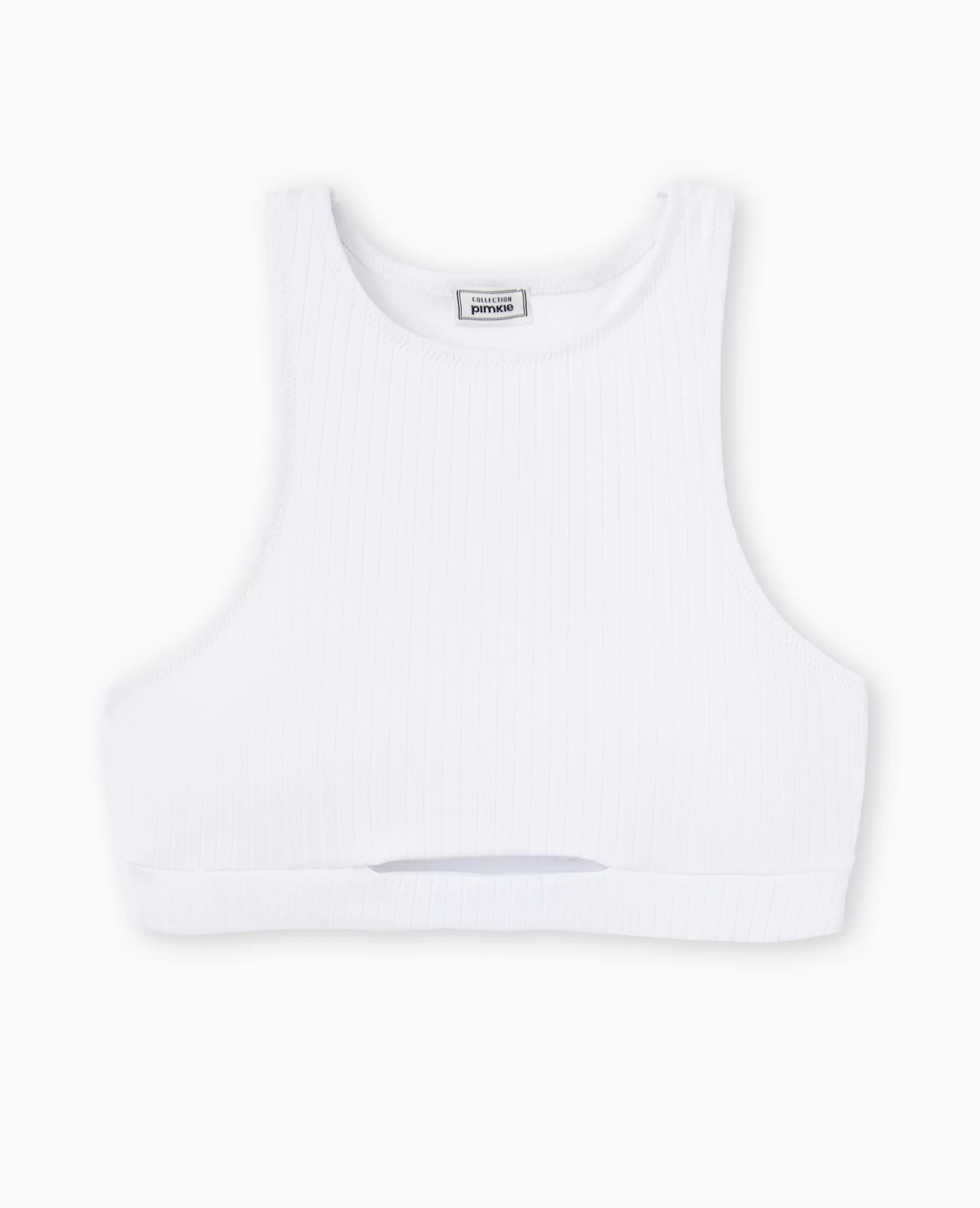 Discount Pimkie Haut De Maillot De Bain Brassiè;re Avec Cut Out - blanc