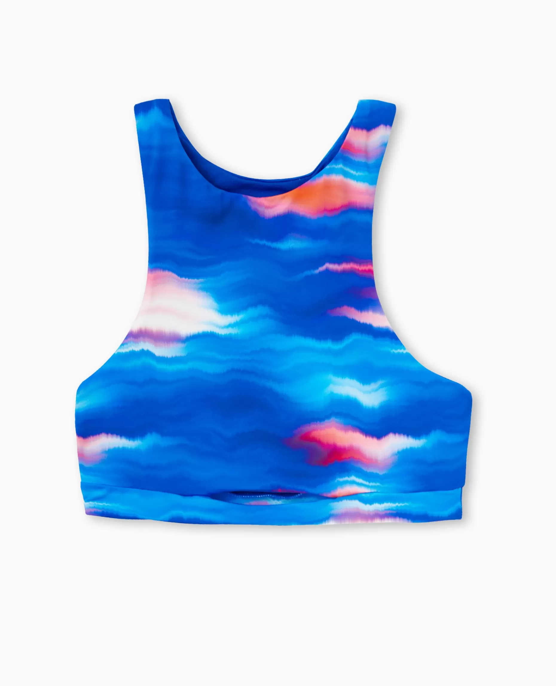 Store Pimkie Haut De Maillot De Bain Brassiè;re Avec Cut Out - bleu électrique