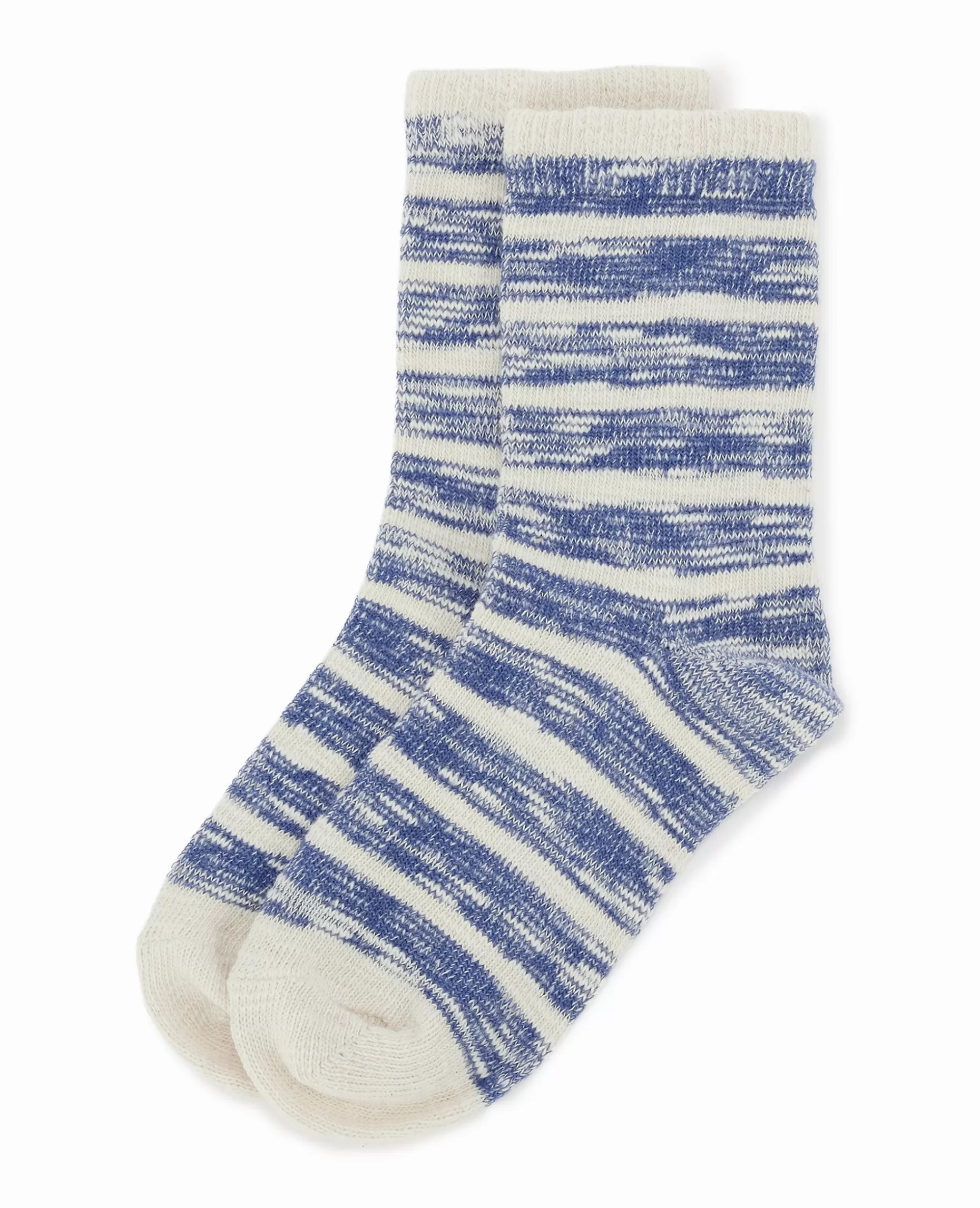 Flash Sale Pimkie Paire De Chaussettes Bicolores Effet Rayé - bleu foncé