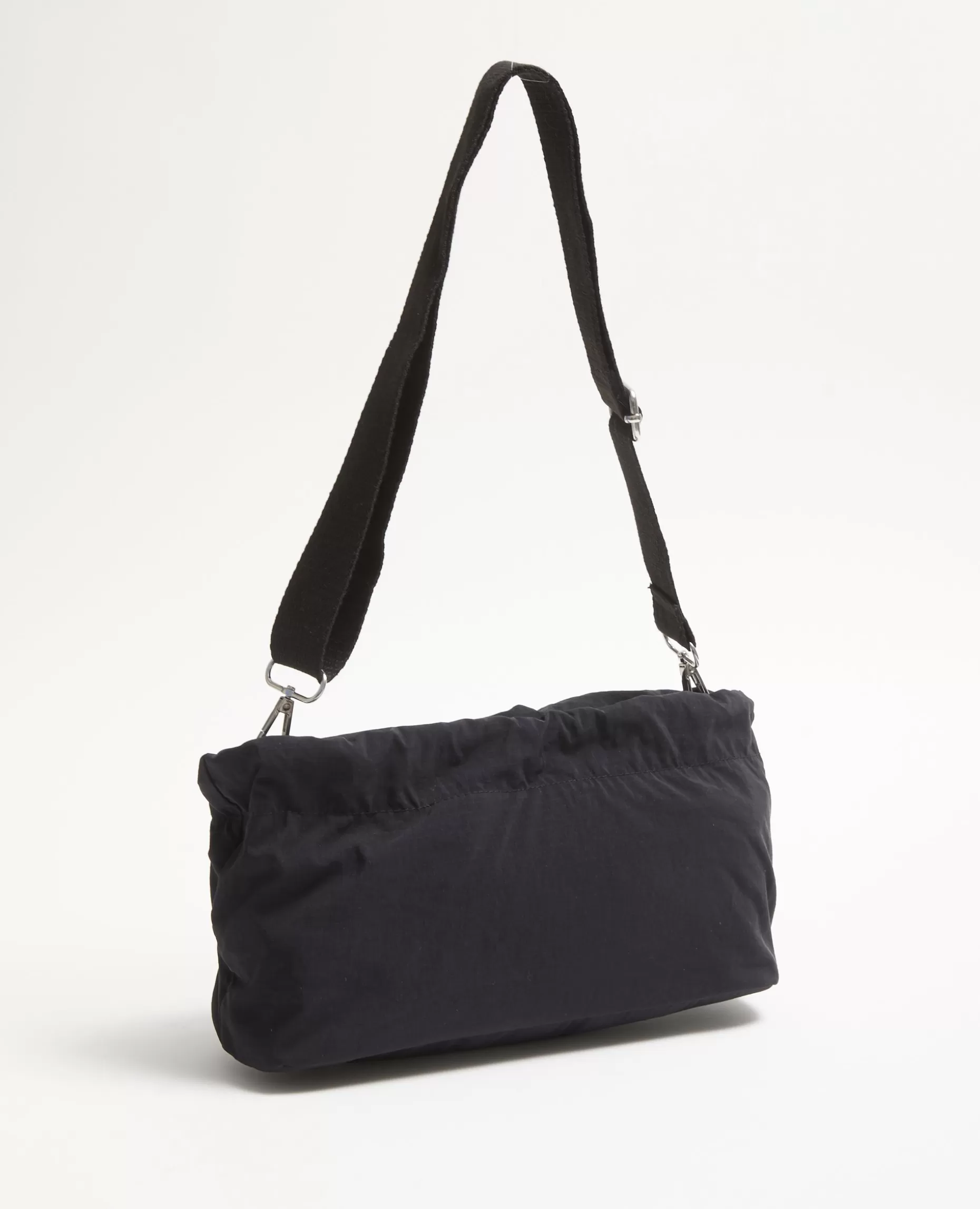 Sale Pimkie Sac Souple En Nylon Avec Poches Et Lien Coulissant - noir
