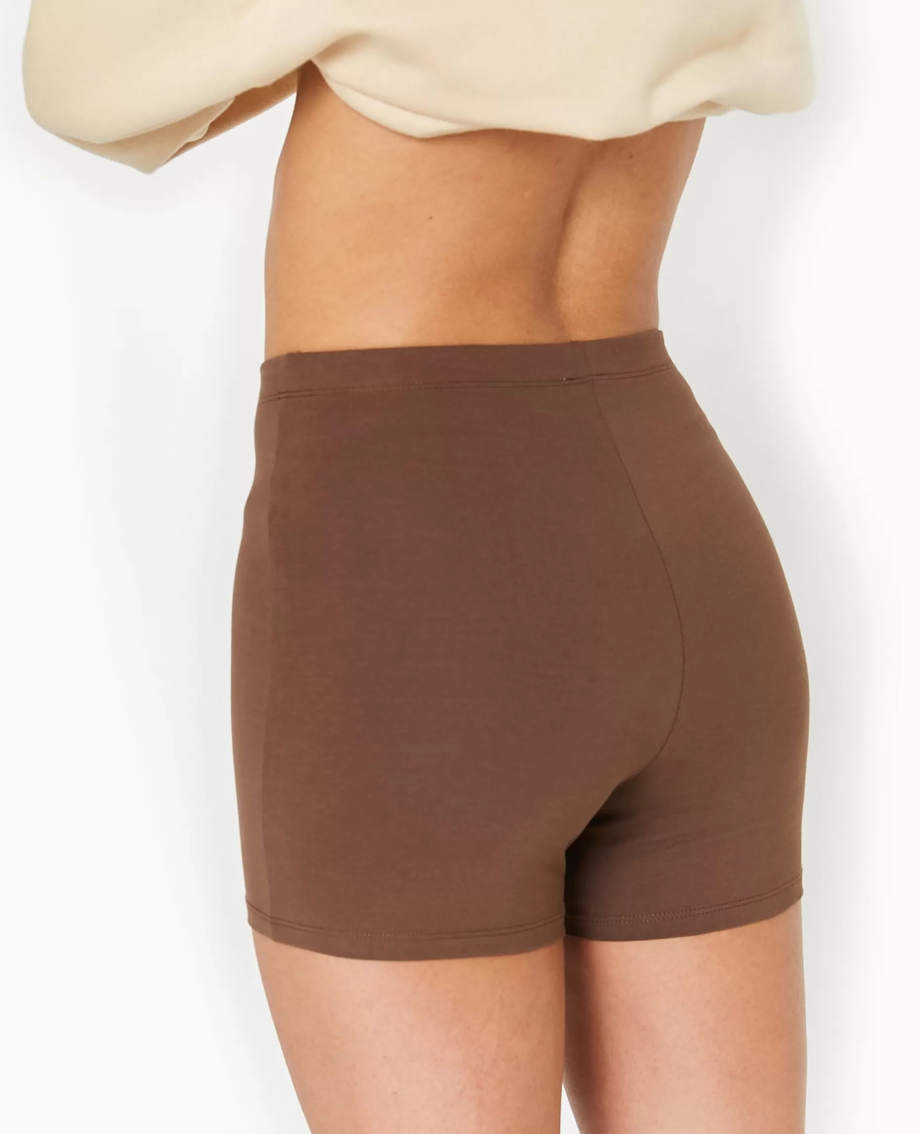 Clearance Pimkie Short Cycliste Court - marron