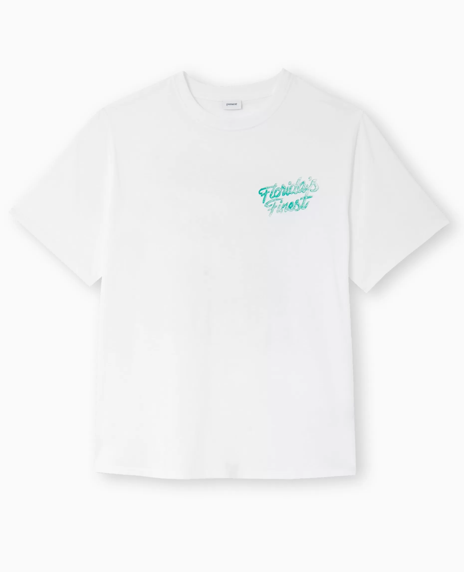 Online Pimkie T-shirt Oversize Avec Print Poitrine Et Dos - blanc
