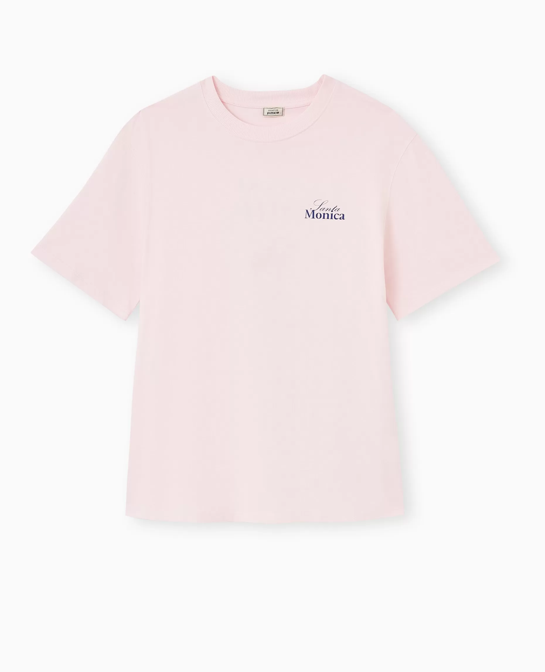 Shop Pimkie T-shirt Oversize Avec Print Poitrine Et Dos - rose